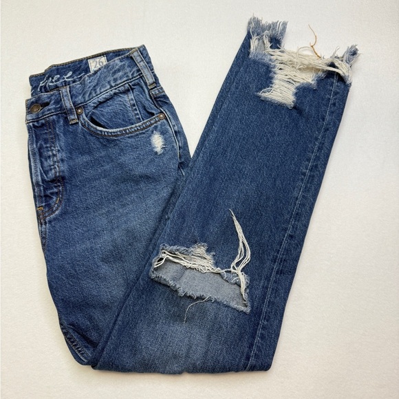 We The Free Denim - We The Free Classic Blue Denim Jeans